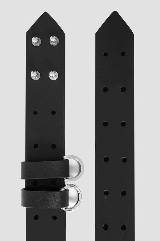 Punched Saddle Pin Belt