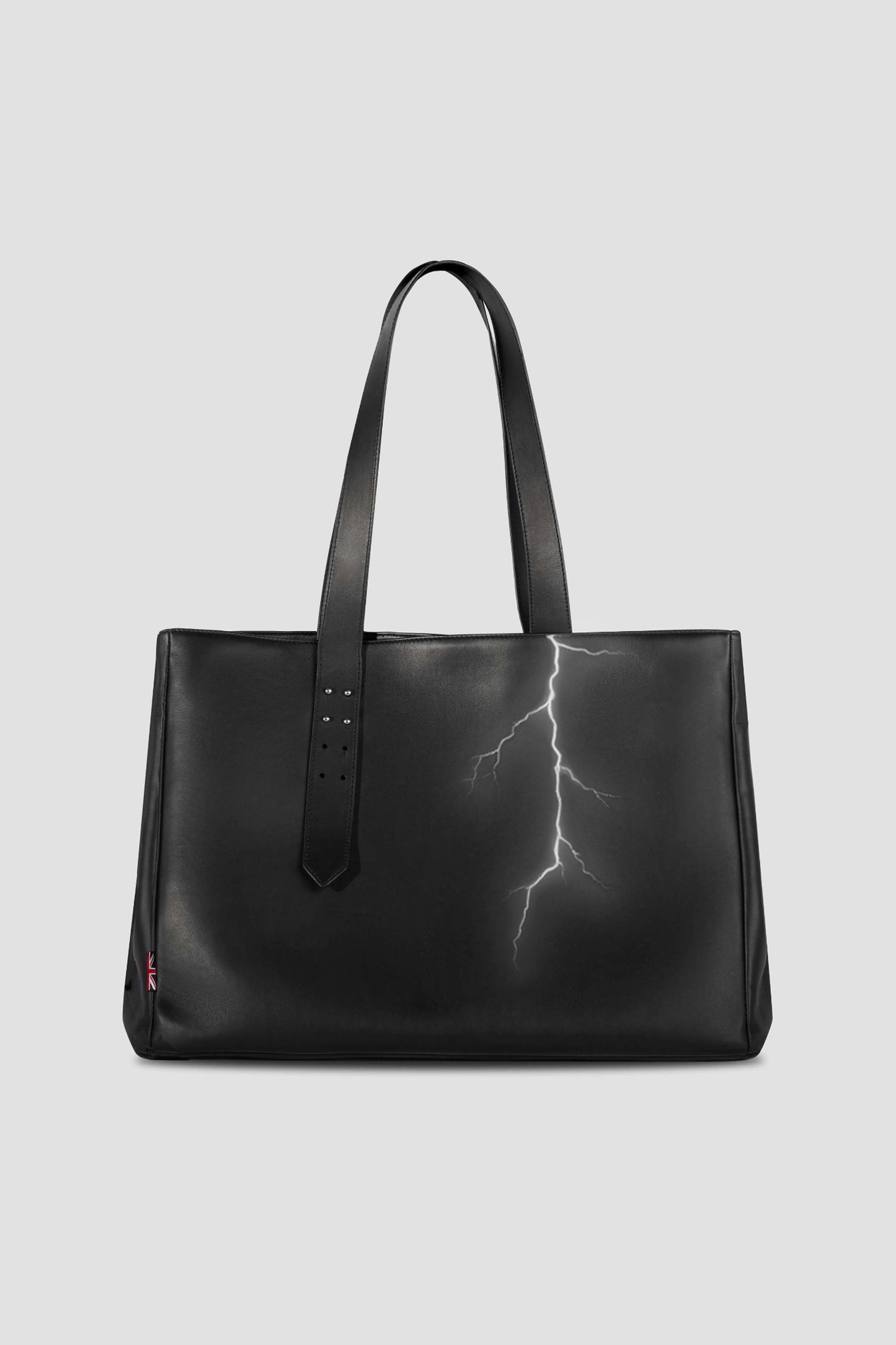 Leather Tote Bag: LIGHTNING