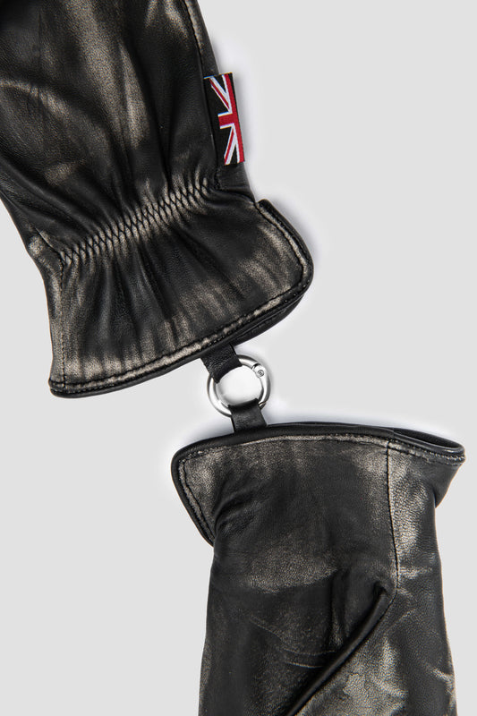 BODA Leather Glove: Vintage Black (Man)