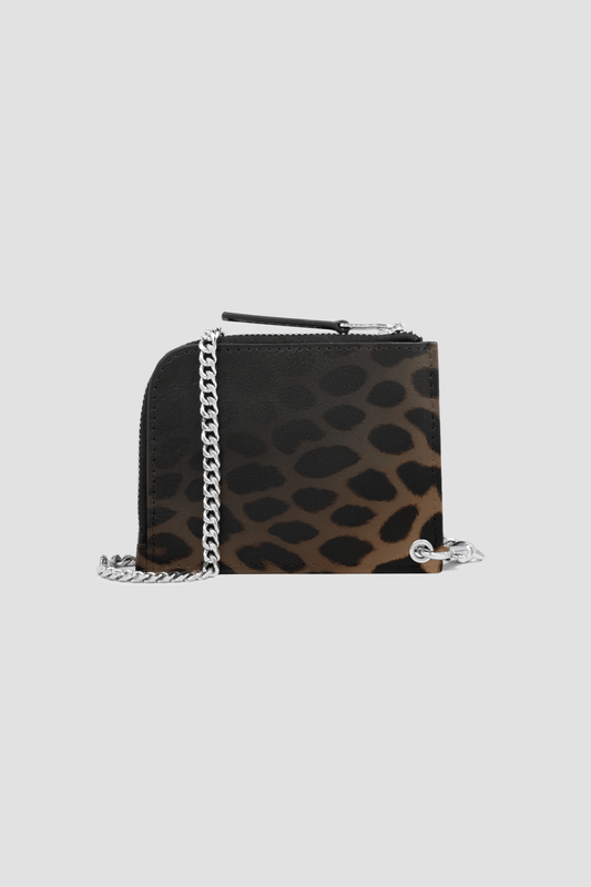 Modular Wallet with Chain: Faded Leopard