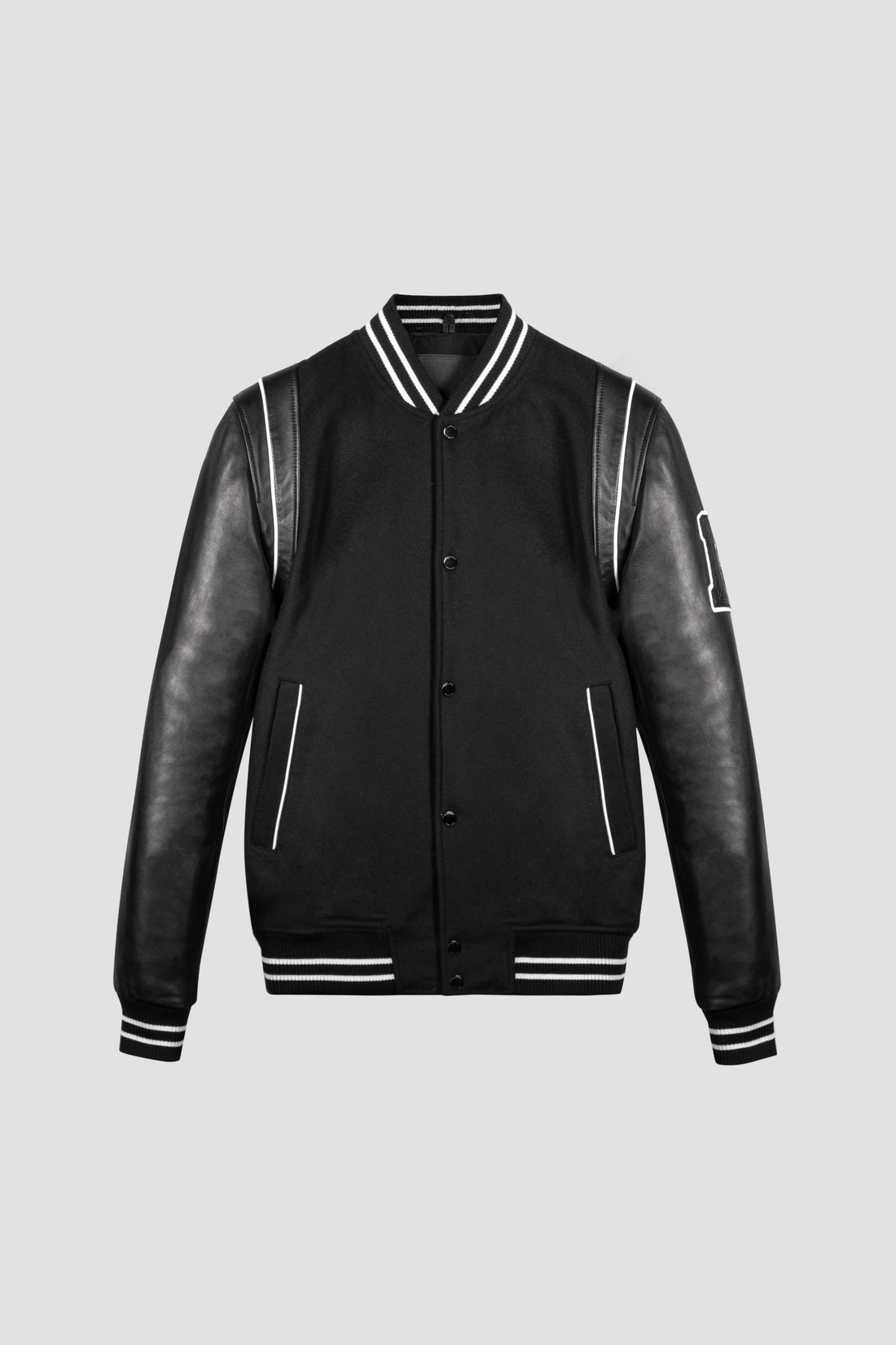 Men's Leather Varsity Baseball Jacket | BODA SKINS